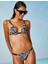 Zebra Desenli Bikini Altı Yanları İpli 2