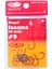 Ringed Iseama Delikli Iğne Ns Black #9 (12 Adet) 1