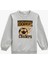 Baskılı Sweatshirt Uzun Kollu Bisiklet Yaka 1