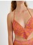 Crop Bluz Askılı V Yaka 5