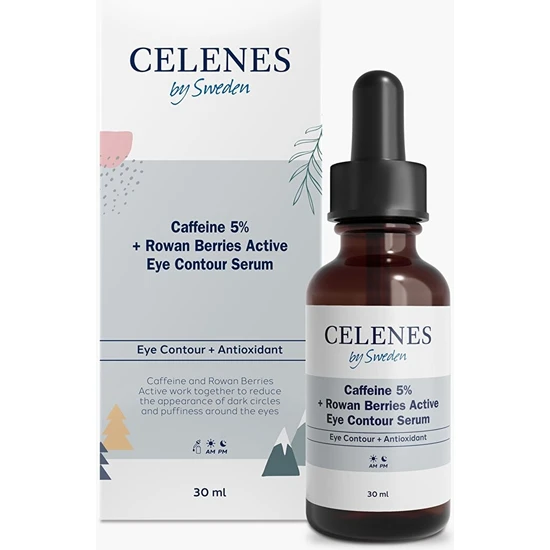 Celenes Caffeine Rowan Berries Gözaltı Serumu 30 ML