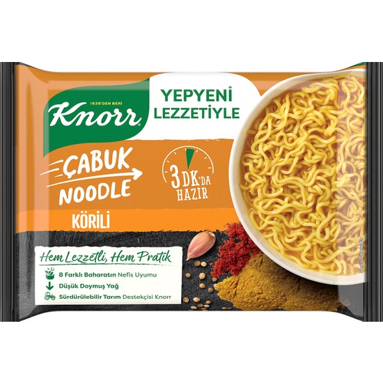 Knorr Çabuk Noodle Körili 67 gr Fiyatı Taksit Seçenekleri