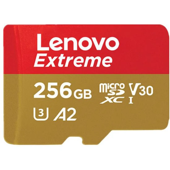 Lenovo 256GB Dayanıklı Su Geçirmez Depolama Kartı - Altın (Yurt Dışından)