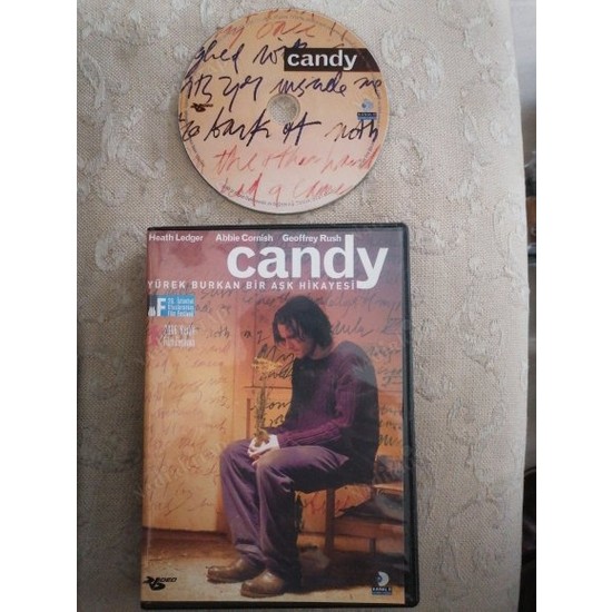 Candy Heath Ledger Türkiye Basım DVD Film 104 Dakika Fiyatı