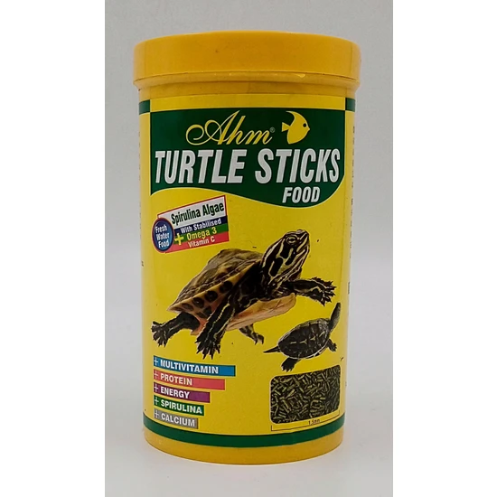 Ahm Turtle Stıcks Food Kaplumbağa Yemi 1000 ml 360 gr