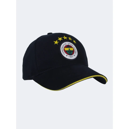 Fenerbahçe Unisex 5 Yıldız Logo Şapka