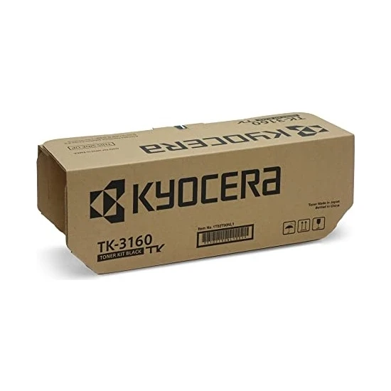 Kyocera TK-3160 Orjinal Toner Ecosys P3045, P3055, P3060, P3065