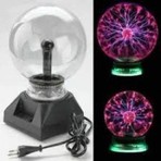 Plasma Storm Lamp - Müzikli Işıklı Plazma Küre Sihirli Cadı Küresi Plazma Küre Gece Lambası-