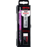 Rotring Tikky Okul Seti 0.5 mm Neon Yeşil Versatil Kalem + Silgi + Uç