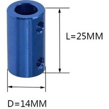 Robo90 3D Yazıcı 5X5MM Kaplin(Coupling) - Mavi