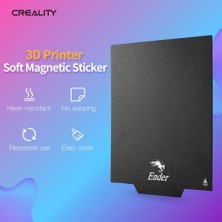 Creality 3D Orijinal Creality 235X235MM Soft Manyetik Tabla Seti - Ender 3/pro/v2 Uyumlu