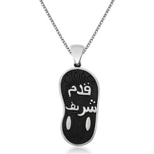 Gumush ​gümüş Na'l-I (Kademi) Şerif Kolye
