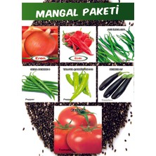 Naz Tohum Mangal Tohum Seti 7 Farklı ( Biber, Domates, Patlıcan, Soğan)