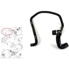 Wisco Opel Astra H 2004- 1.6 1.8 Radyatör Alt Hortumu 1337715