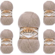 Alize Ayzen Home Alıze Angora Gold 5 Li Paket El Örgü Ipi (100GR x 5 Adet)