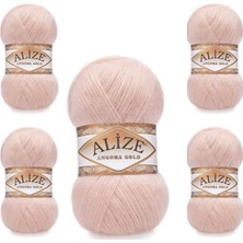 Alize Ayzen Home Alıze Angora Gold 5 Li Paket El Örgü Ipi (100GR x 5 Adet)