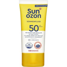 Sunozon Güneş Kremi Spf 50 Yüz ve Dekolte 50 ml