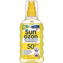 Sunozon Sunozon Güneş Spreyi Spf 50+ Transparan 200 ml