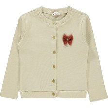 Civil Girls Kız Çocuk Hırka 6-9 Yaş Bej