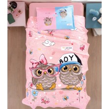 Clasy Puhu Pembe Pamuklu 160X240 Tek Kişilik Genç Pike