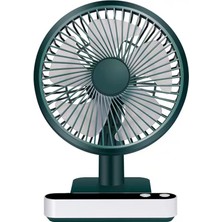 Janae Masaüstü USB Mini Fan - Yeşil  (Yurt Dışından)