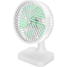 Janae Masaüstü USB Mini Fan - Yeşil  (Yurt Dışından)