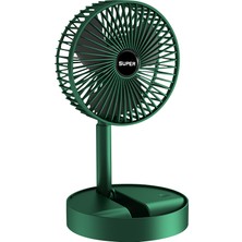 Janae Masaüstü USB Mini Fan - Yeşil  (Yurt Dışından)