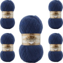 Alize Ayzen Home Alize Angora Gold El Örgü Ipi 5 Li Paket (100GR x 5 Adet)