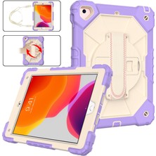 Szykd Ipad 9.7 (2018) & (2017) / Air 2 / Air Purple Için Robot Kılıfı (Yurt Dışından)