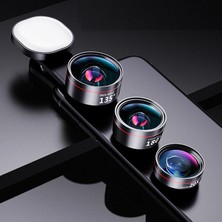 Szykd Geniş Açılı Makro Balık Gözü Hafif Cep Telefonu Lens Profesyonel Çekim Harici Hd Kamera Seti (Yurt Dışından)
