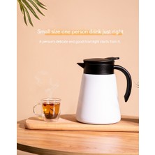 Tulip Kitchenware 304 Paslanmaz Çelik Ev Kahve Siyah Çay Çift Katlı Çelik Termos (Yurt Dışından)