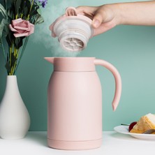 Tulip Kitchenware Macaron Kahve Yalıtımı 304 Paslanmaz Çelik Çift Katlı Çelik Termos (Yurt Dışından)