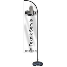 Özgüvenal Beyaz Eşya Teknik Servis Yelken Bayrak Takımı