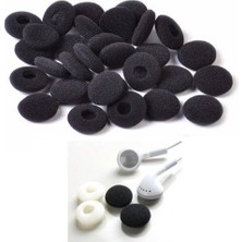 Mbl Kulaklık Süngeri, Kulaklık Yastığı 24 Adet (18 Mm) - Siyah