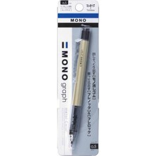 Tombow  Mono Graph Metal Mekanik Kurşun Kalem  0,5 mm  Altın