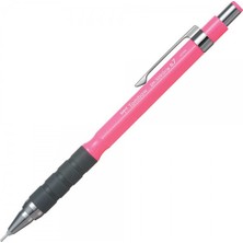 Tombow SH-300 Grip Neon Mekanik Kurşun Kalem 0,7 mm Neon Pembe Renkli Ergonomik Tasarım