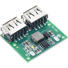 Rob Ada  Çift USB Çıkışı 9V 12V 24V To 5V 3A Dc-Dc Step Down Şarj Modülü