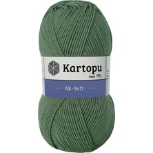 Kartopu Ak-Soft 430 El Örgü Ipi 100 Gr.