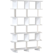 Kalender Dekor AZURE-120 Raflı Kitaplık AZR01