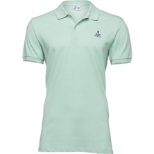 Anemoss Yelken Yeşil Erkek Polo Yaka T-Shirt
