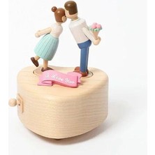 Wooderful Life  Ilk Öpücük Ahşap Müzik Kutusu - 1063003