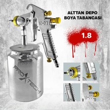 Proxtech Proxtech  Bhd Alttan Depolu Profesyonel 1.8 mm 1000 Cc Boya Sprey Tabancası