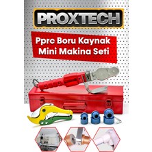 Proxtech Kaydırmaz Kalınlaştırılmış Metal Çanta Panel Pprc Boru Kaynak Mini Makina Seti Makas