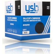 Ysb 115 mm 800 Kum Mermer Granit Demir Cırt Zımpara (10 Adet)