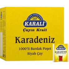 Karadeniz Bardak Poşet Siyah Çay 1000''li (1,5gr.)