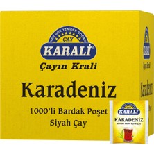 Karadeniz Bardak Poşet Siyah Çay 1000''li (1,5gr.)