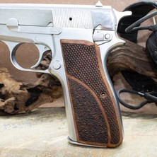 Brownıng Hp Ceviz Ağacı Tabanca Kabzesi