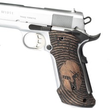 Colt 1911 Atış Kabzesi Doğal Ceviz Ağacı T134
