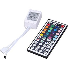 DC12V 3528 5050 Rgb LED Şerit Işığı Için 44 Anahtar Kablosuz Ir Uzaktan Kumanda
