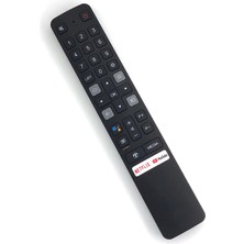 Sesli Kontrol Uzaktan Kumandası, Tcl Sesli LCD LED Tv Için Uzaktan Kumanda RC901V Netflix / Youtube Için Yedek Uzaktan Kumanda